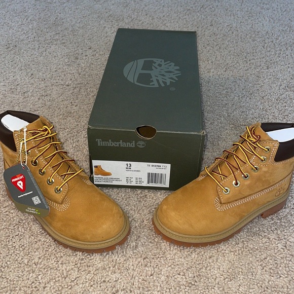 Youth Timberland Premium Size 13 - Picture 4 of 7